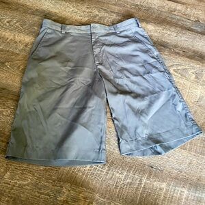 Mens Nike Golf Shorts Gray Athletic Stretch